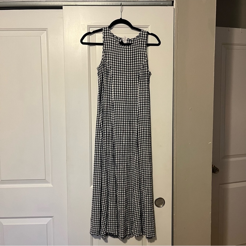 Vintage gingham dress